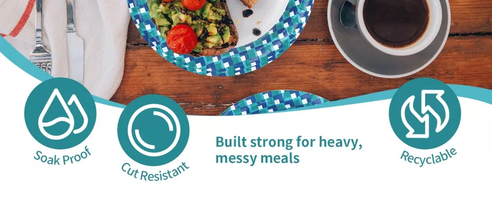 Heavy-duty Paper Plates